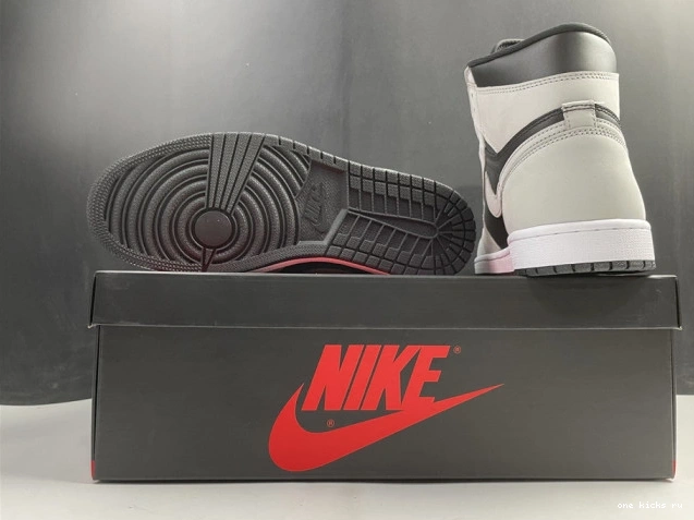 Chep Onekick Grey White Air Retro Smoke Jordan 1 Black 555088-035 Light High 0730